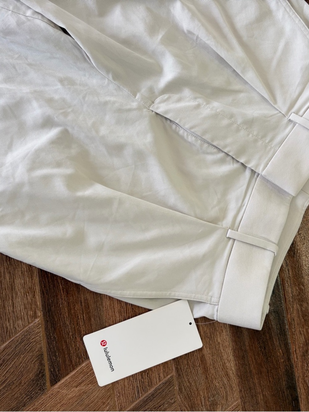 Lululemon White Athletic  Trouser Pants with Tag